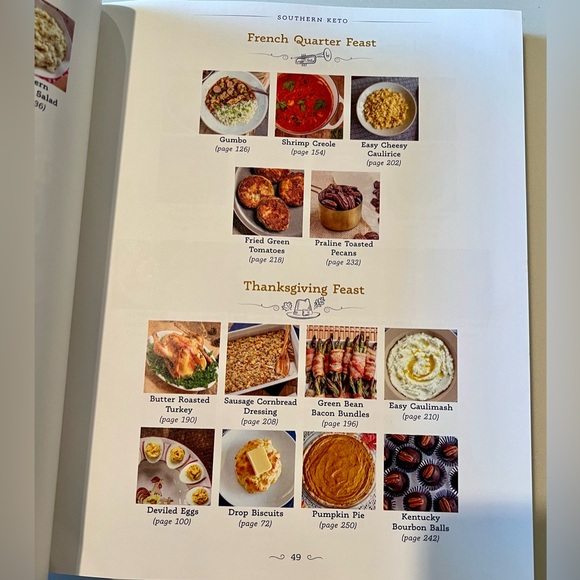 Southern Keto Cookbook - Like New! - Picture 4 of 4